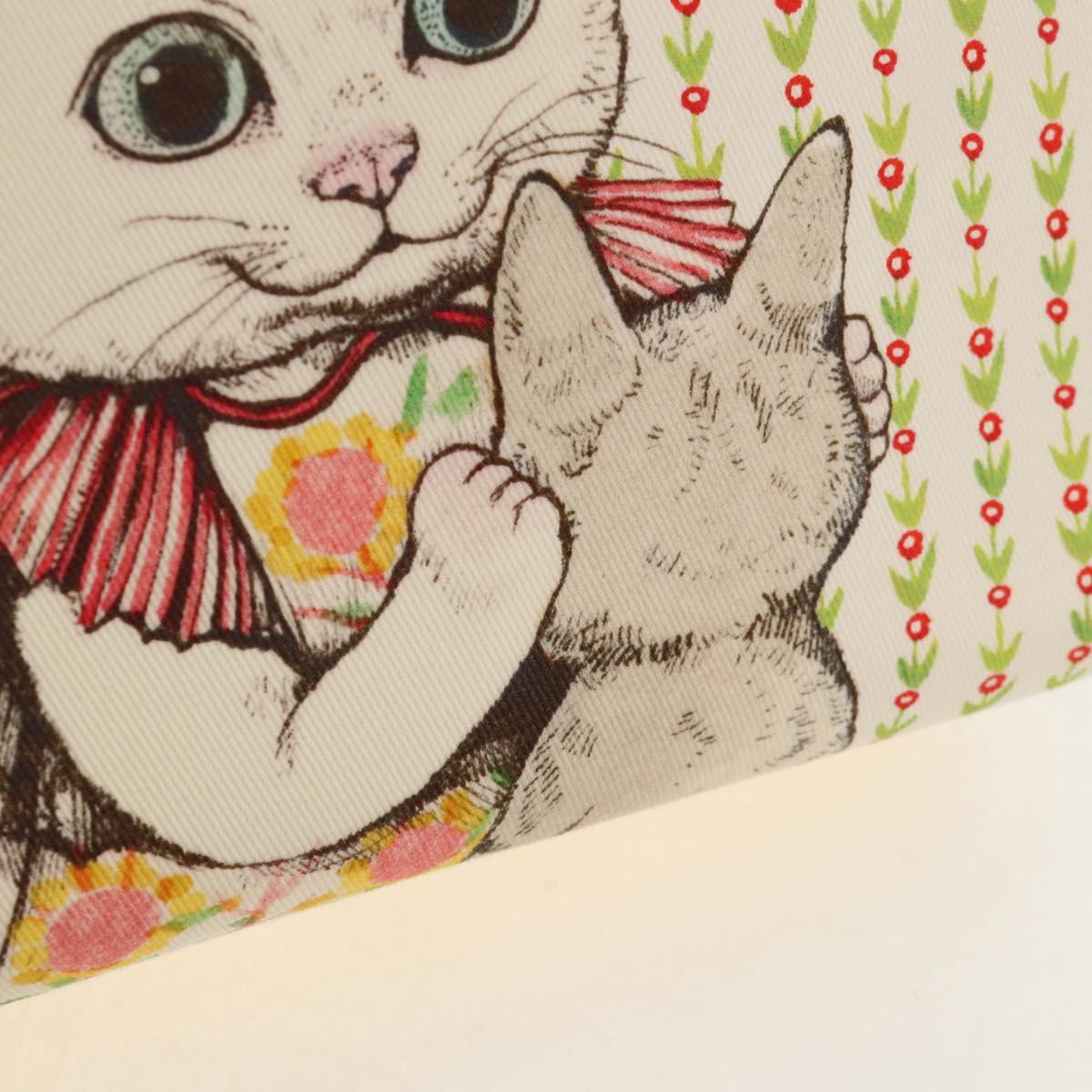 GUCCI Tote Bag Canvas Yellow Silver 605614 Auth 156781M