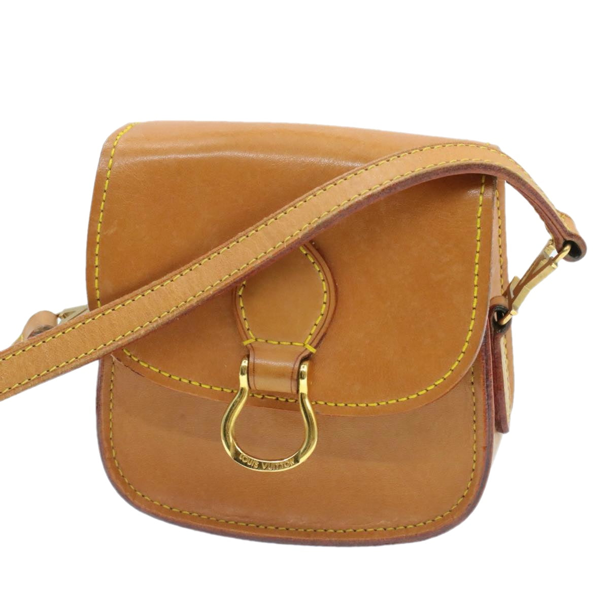 LOUIS VUITTON Nomad Bebe Saint Cloud PM Shoulder Bag SP order Beige Auth 15681SAV