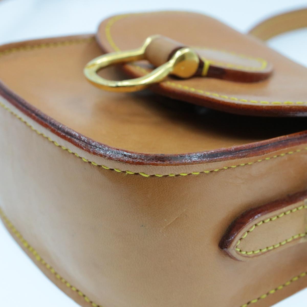 LOUIS VUITTON Nomad Bebe Saint Cloud PM Shoulder Bag SP order Beige Auth 15681SAV