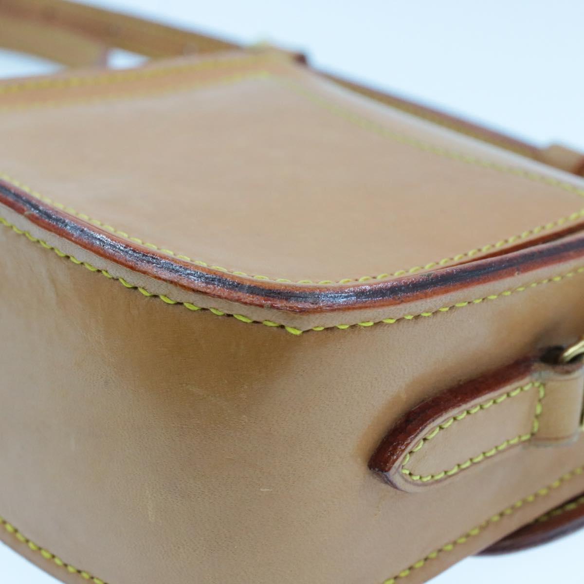 LOUIS VUITTON Nomad Bebe Saint Cloud PM Shoulder Bag SP order Beige Auth 15681SAV