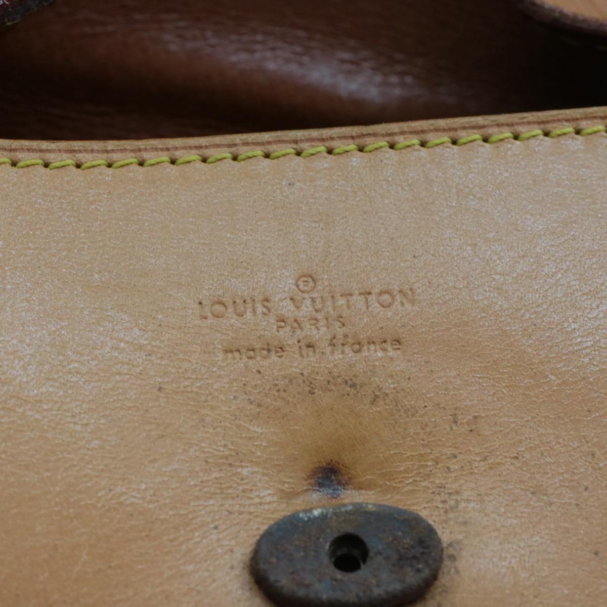 LOUIS VUITTON Nomad Bebe Saint Cloud PM Shoulder Bag SP order Beige Auth 15681SAV