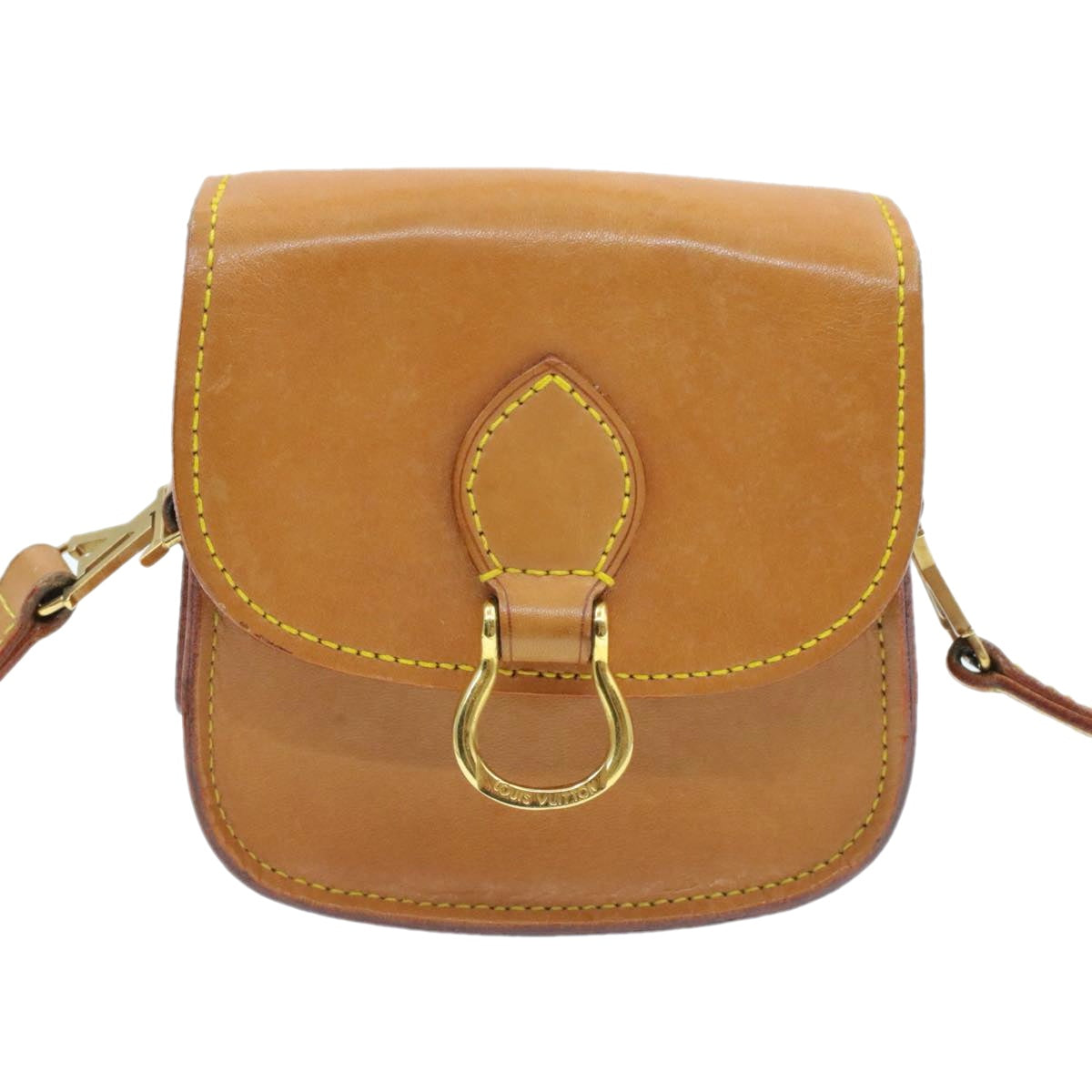 LOUIS VUITTON Nomad Bebe Saint Cloud PM Shoulder Bag SP order Beige Auth 15681SAV