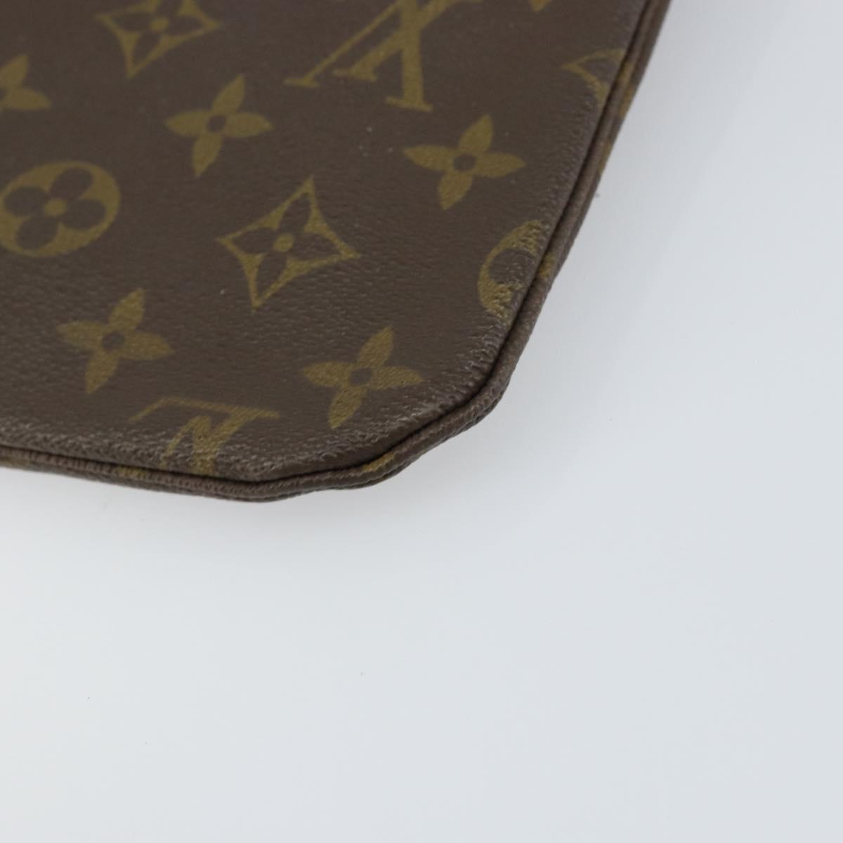 LOUIS VUITTON Monogram Pochette Priant Clutch Bag M51805 LV Auth 156818