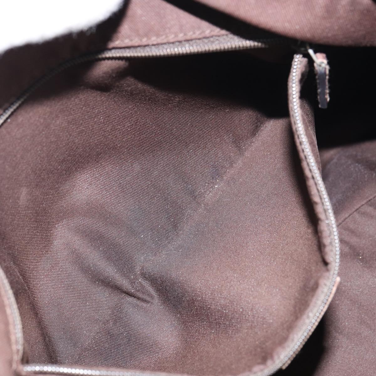 GUCCI GG Canvas Abbey Tote Bag Beige Gold 130736 Auth 156836