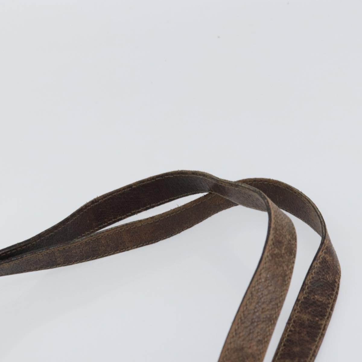 GUCCI GG Canvas Abbey Tote Bag Beige Gold 130736 Auth 156836