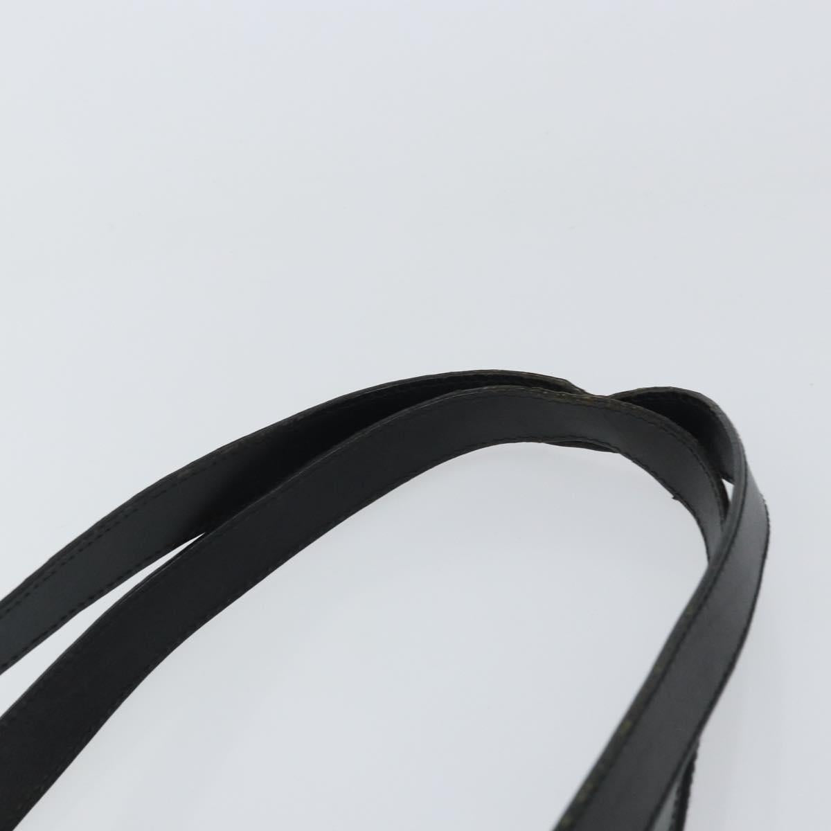 GUCCI GG Canvas Shoulder Bag Navy Gold 019 0493 1669 Auth 156841