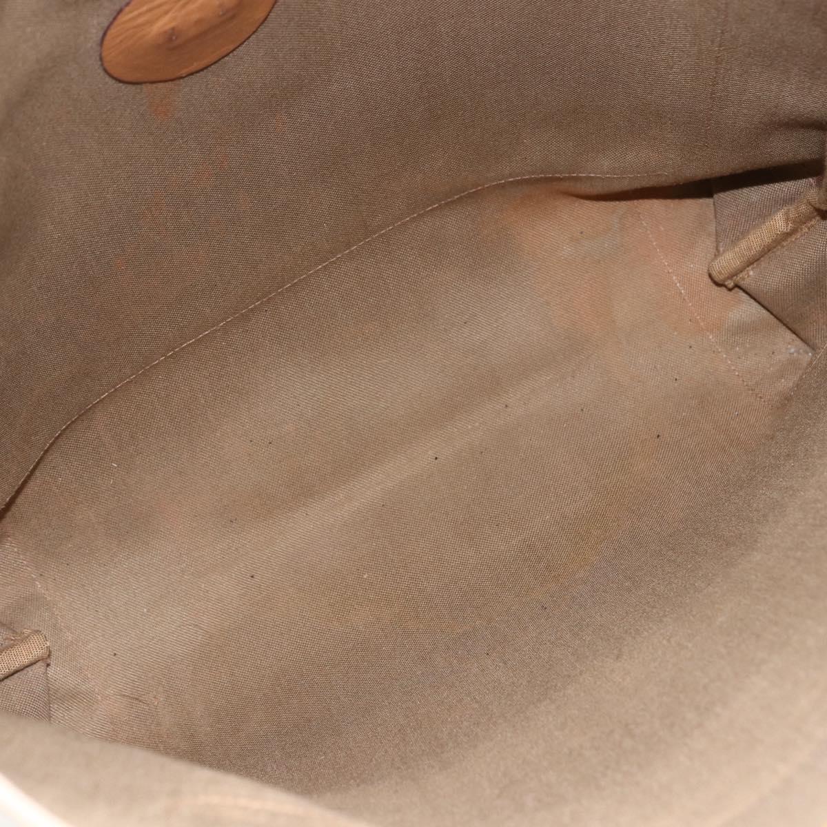 GUCCI Micro GG Supreme Web Sherry Line Bag PVC Beige 002 904 0223 Auth 156847