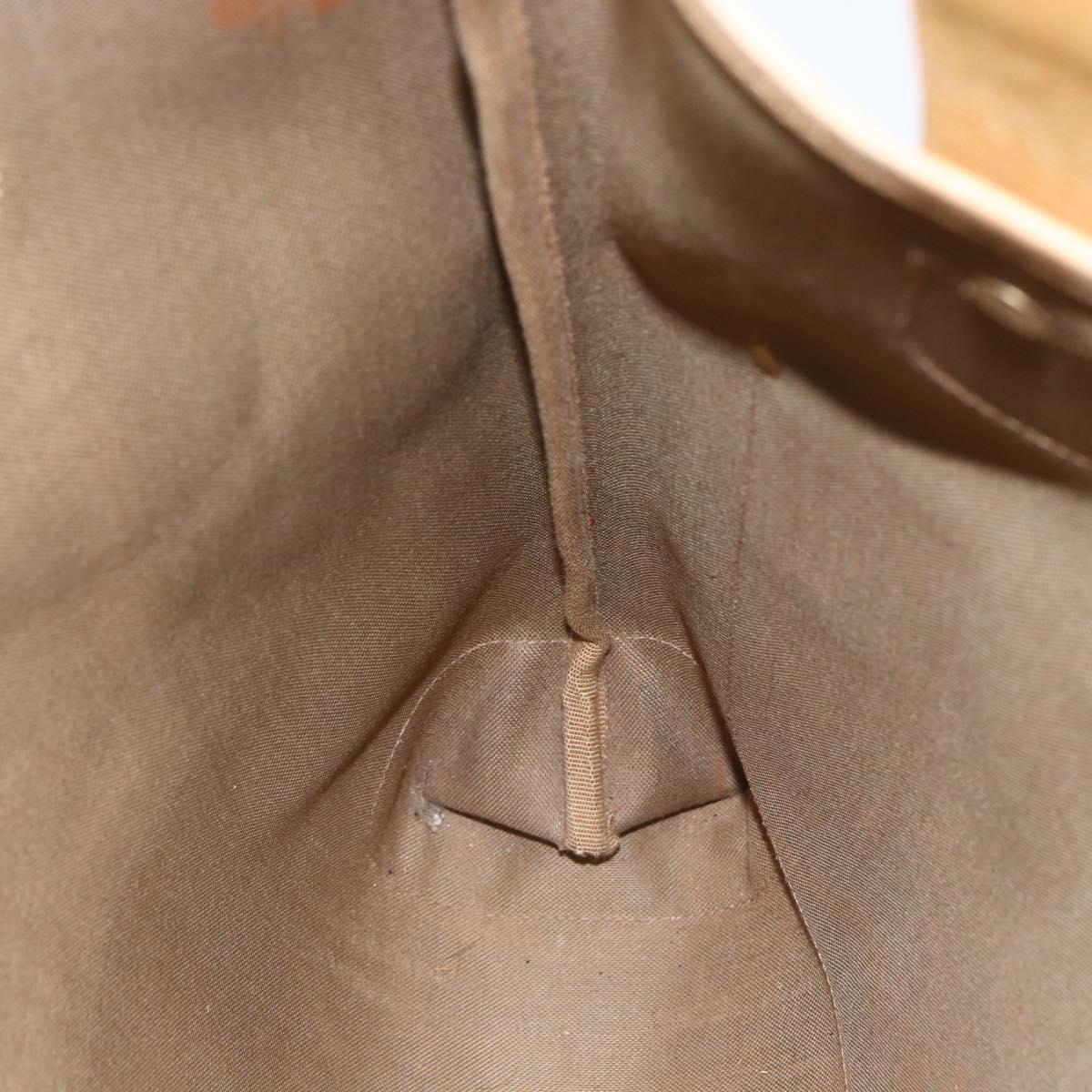 GUCCI Micro GG Supreme Web Sherry Line Bag PVC Beige 002 904 0223 Auth 156847