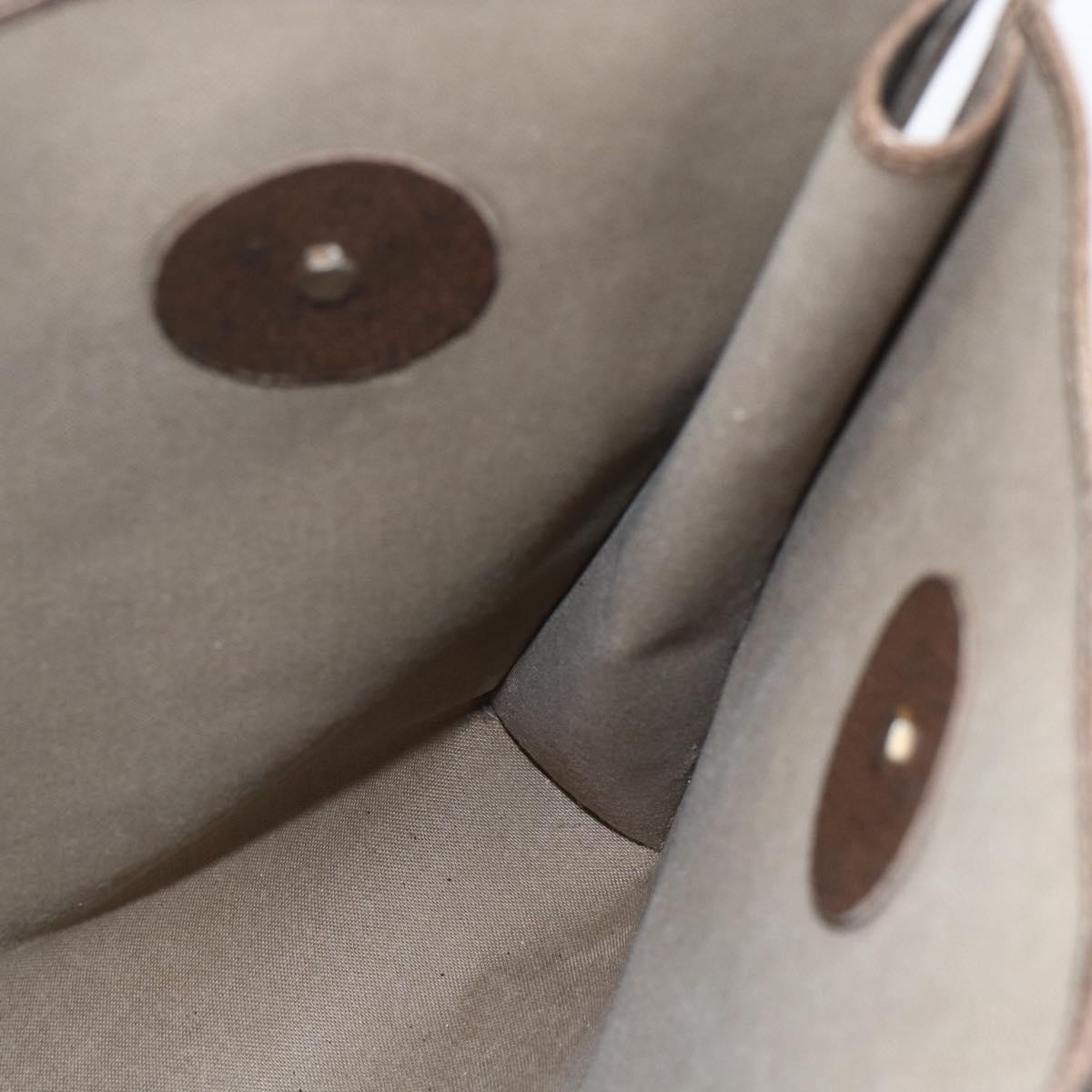 GUCCI GG Supreme Tote Bag PVC Beige Auth 156849