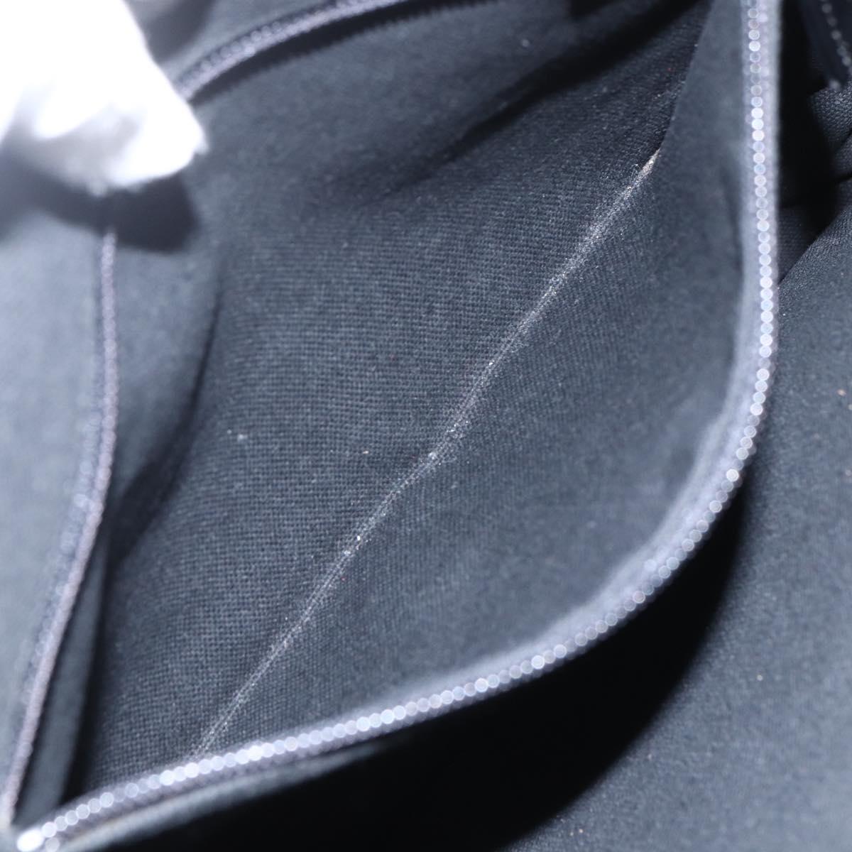 Burberrys Nova Check Blue Label Tote Bag Wool Green Silver Auth 156889