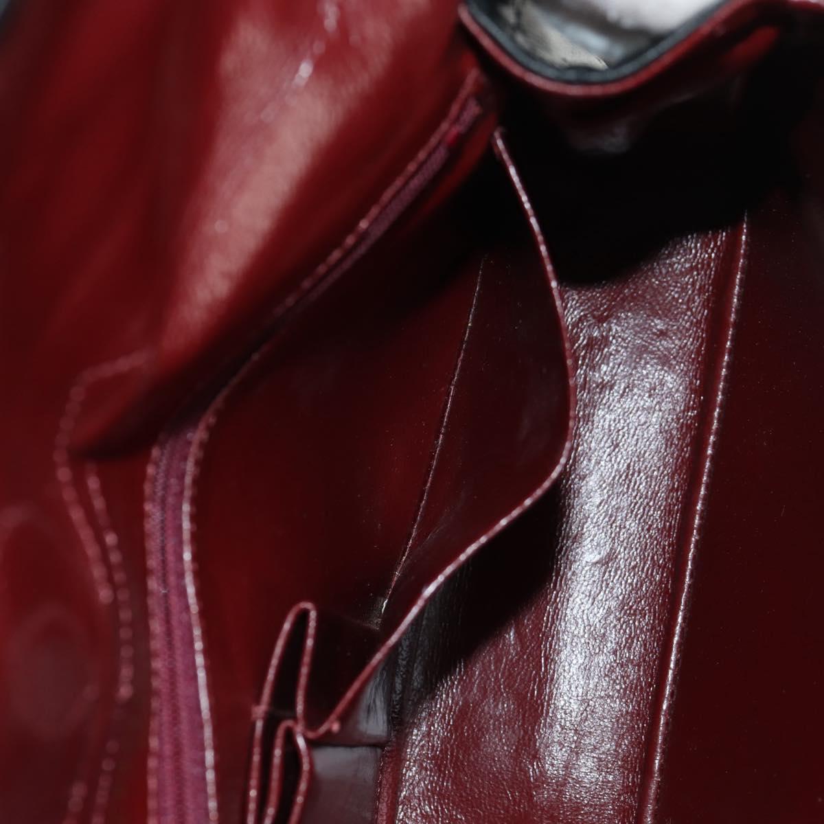 CHANEL Matelasse Chain Paris Limited Bag Lamb Skin Black Gold CC Auth 156894A