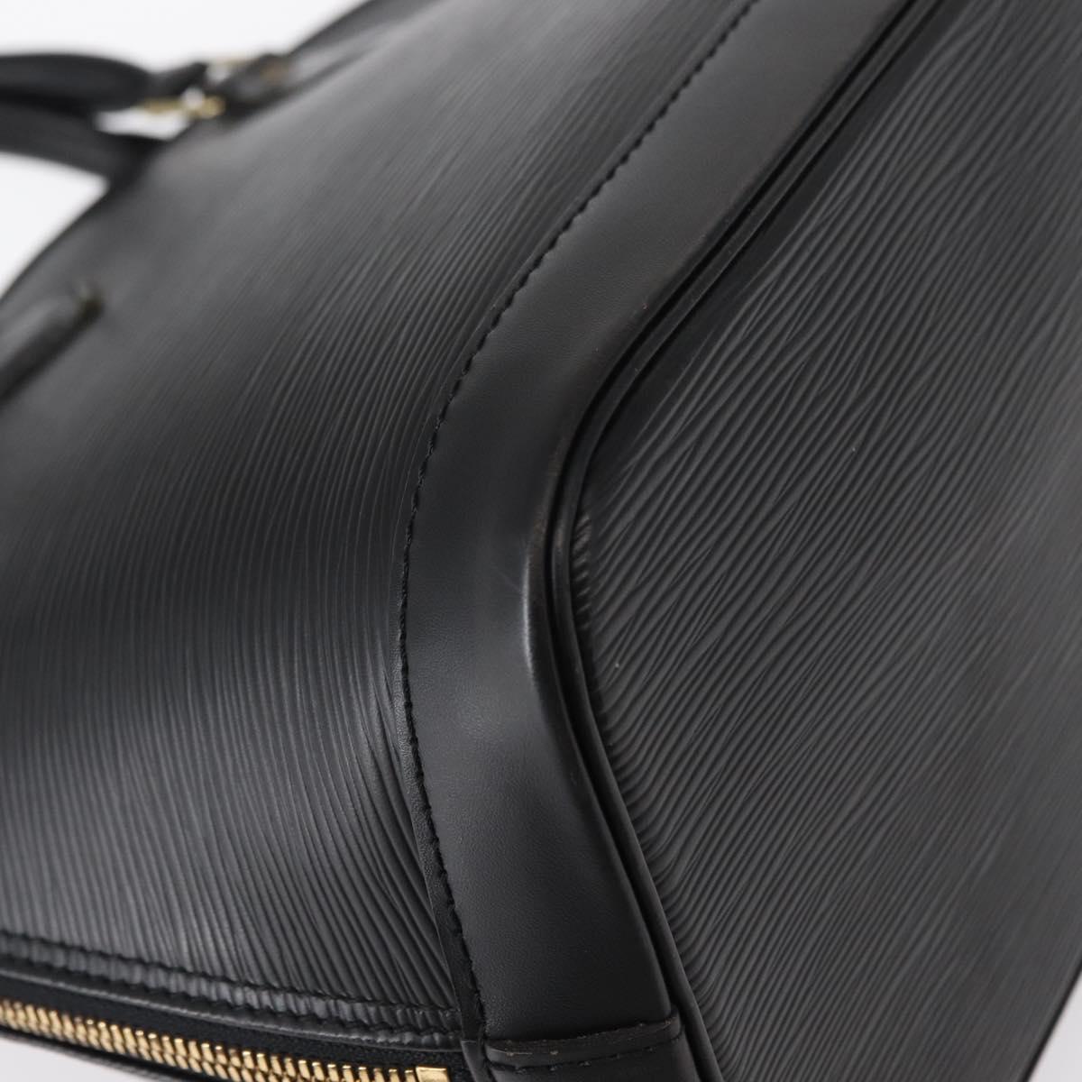 LOUIS VUITTON Epi Alma Hand Bag Black M52142 LV Auth 156896