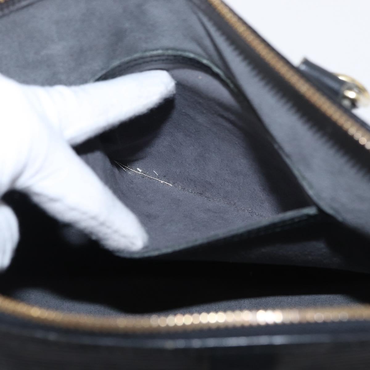 LOUIS VUITTON Epi Alma Hand Bag Black M52142 LV Auth 156896
