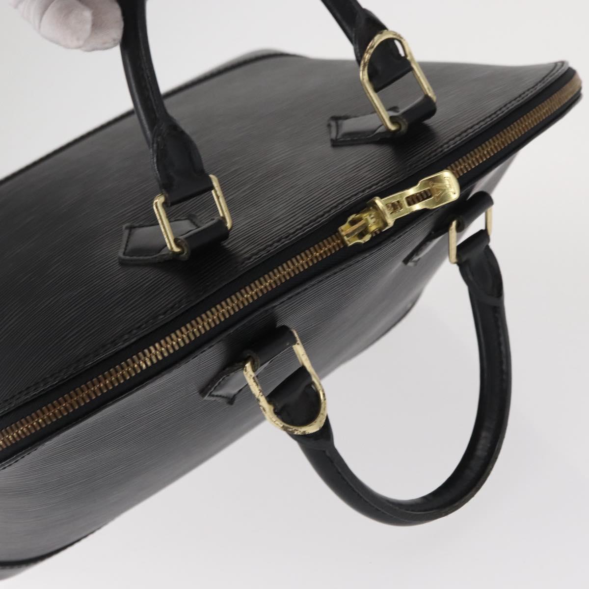 LOUIS VUITTON Epi Alma Hand Bag Black M52142 LV Auth 156896