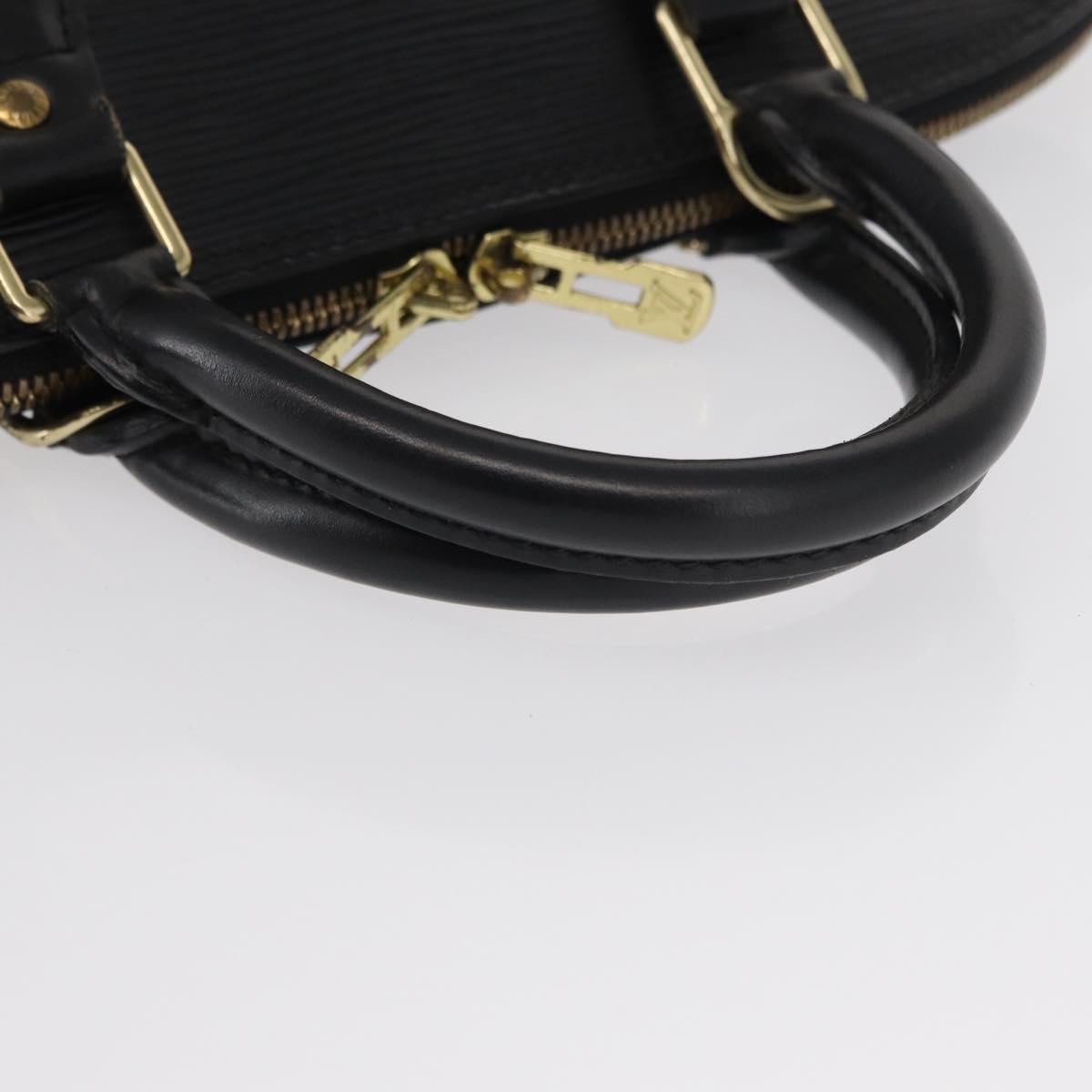 LOUIS VUITTON Epi Alma Hand Bag Black M52142 LV Auth 156896
