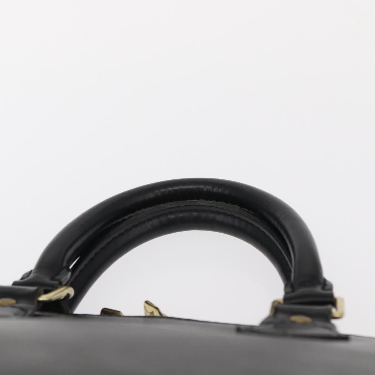 LOUIS VUITTON Epi Alma Hand Bag Black M52142 LV Auth 156896