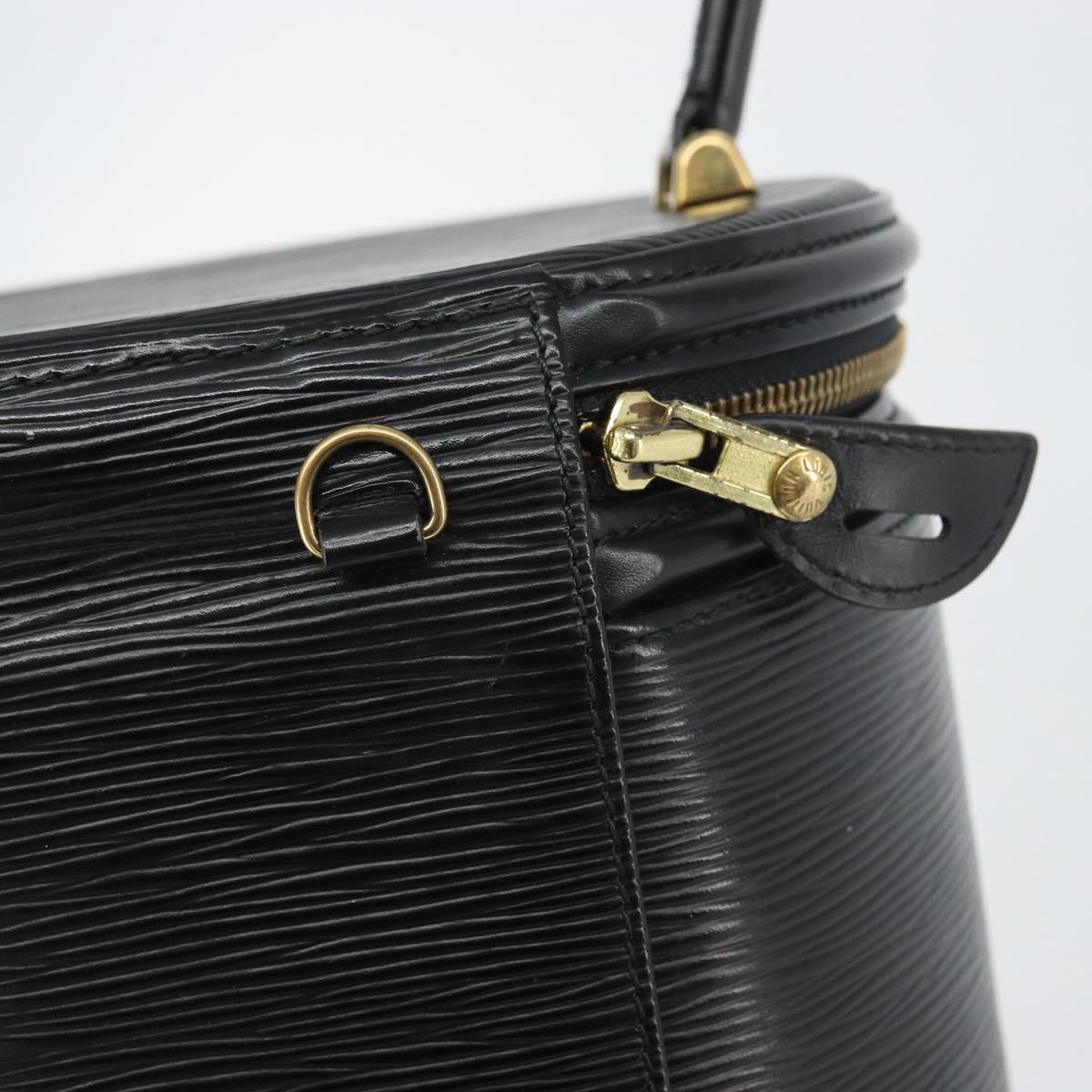 LOUIS VUITTON Epi Cannes Hand Bag Black M48032 LV Auth 156897