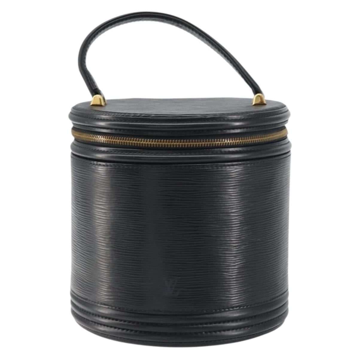 LOUIS VUITTON Epi Cannes Hand Bag Black M48032 LV Auth 156897