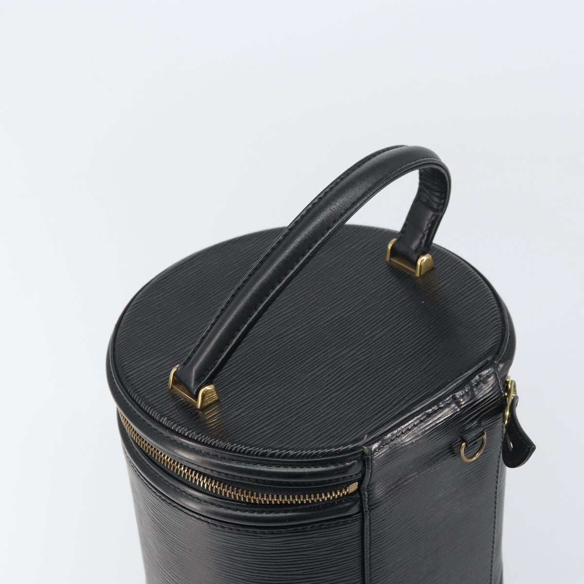 LOUIS VUITTON Epi Cannes Hand Bag Black M48032 LV Auth 156897