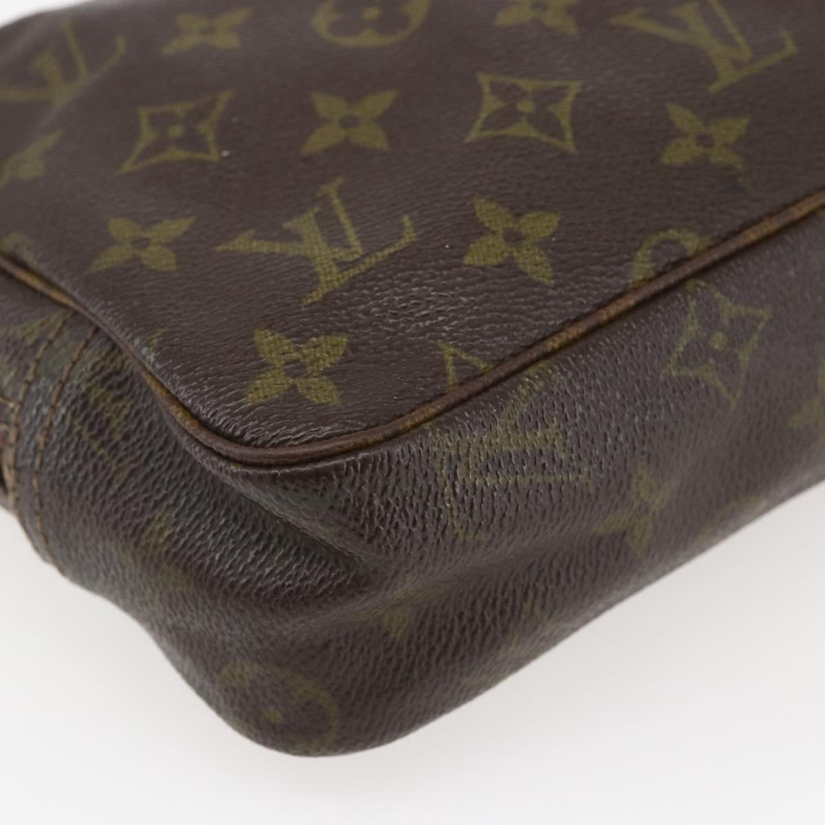 LOUIS VUITTON Monogram Trousse Toilette 23 Clutch Bag M47524 LV Auth 156899