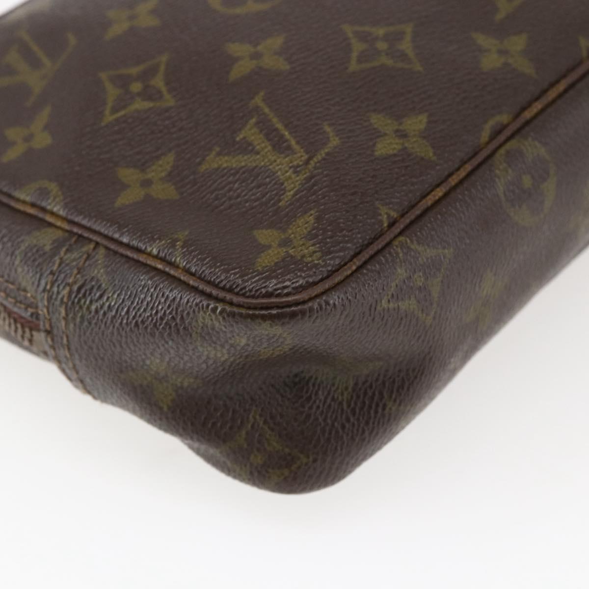 LOUIS VUITTON Monogram Trousse Toilette 23 Clutch Bag M47524 LV Auth 156899