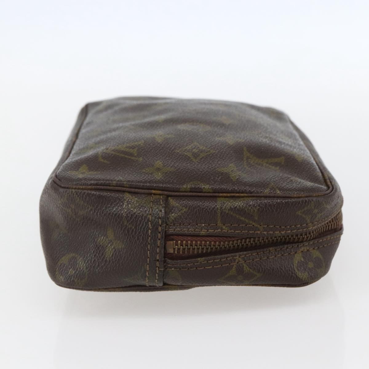 LOUIS VUITTON Monogram Trousse Toilette 23 Clutch Bag M47524 LV Auth 156899