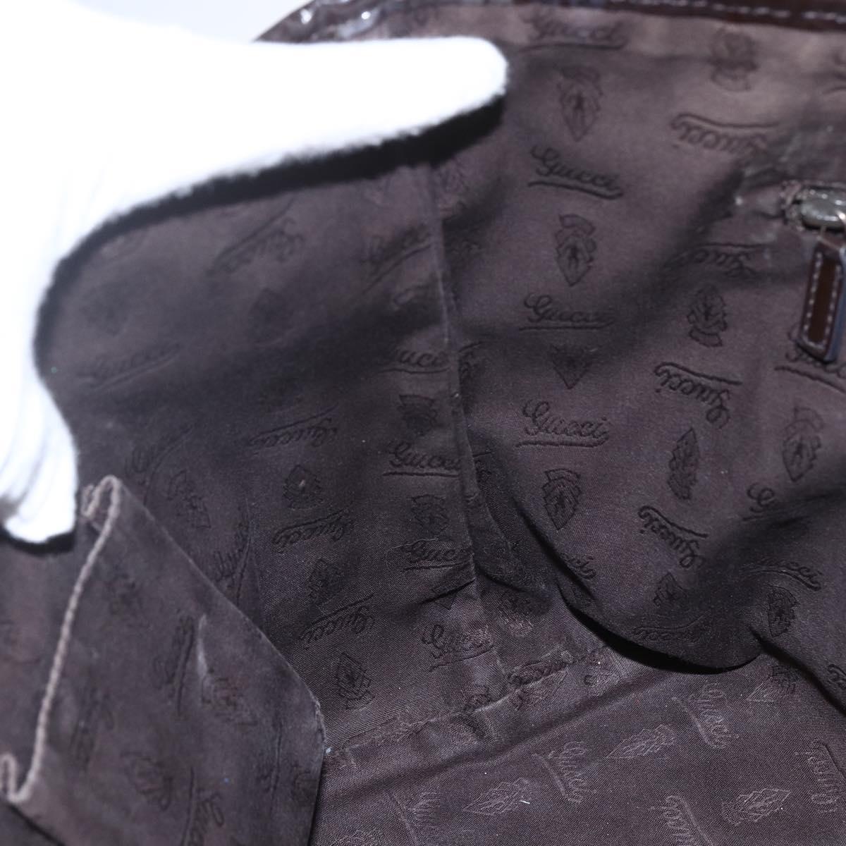 GUCCI GG Canvas Web Sherry Line Tote Bag Beige Red 211971 Auth 156906