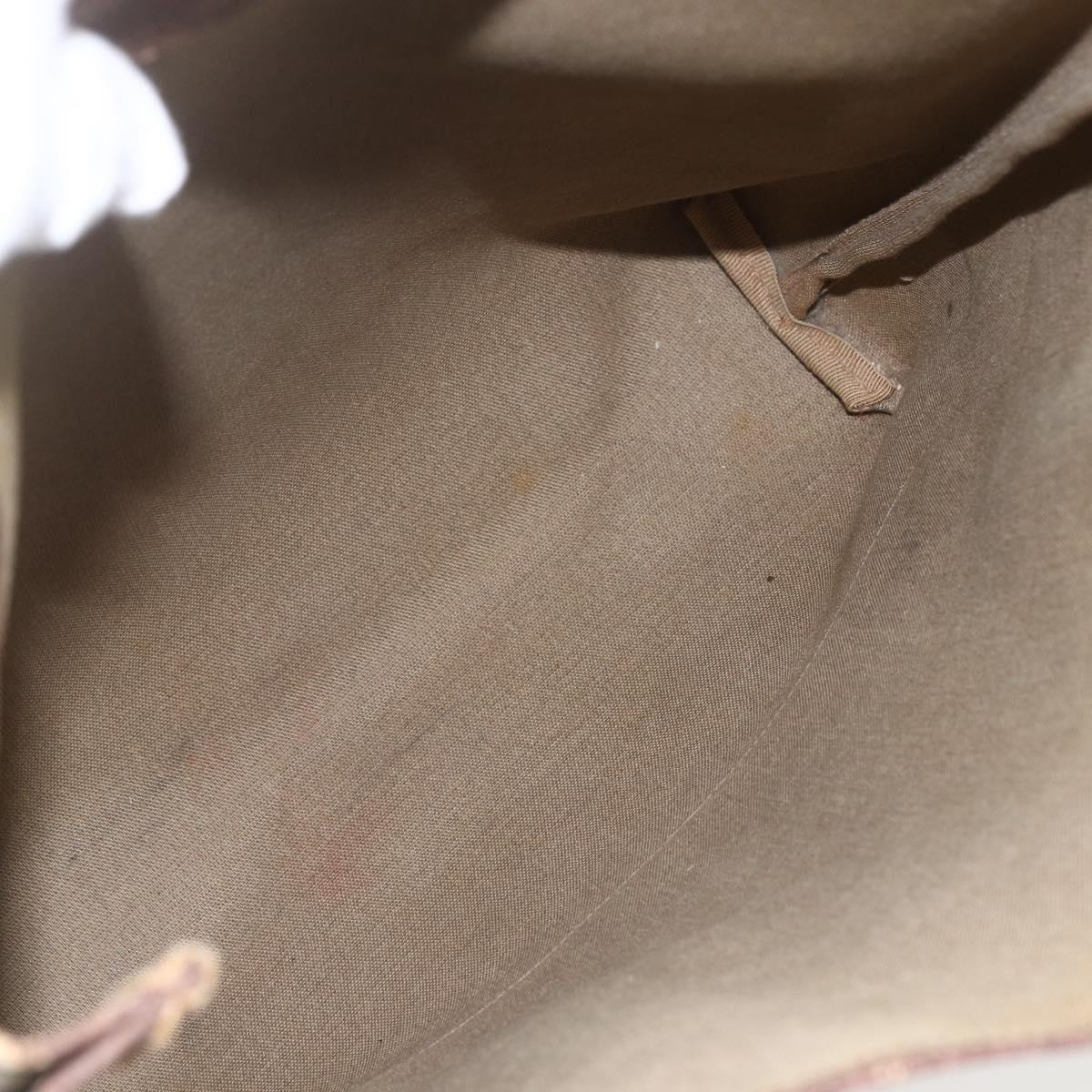 GUCCI GG Supreme Web Sherry Line Tote Bag PVC Beige Red 39 02 003 Auth 156910