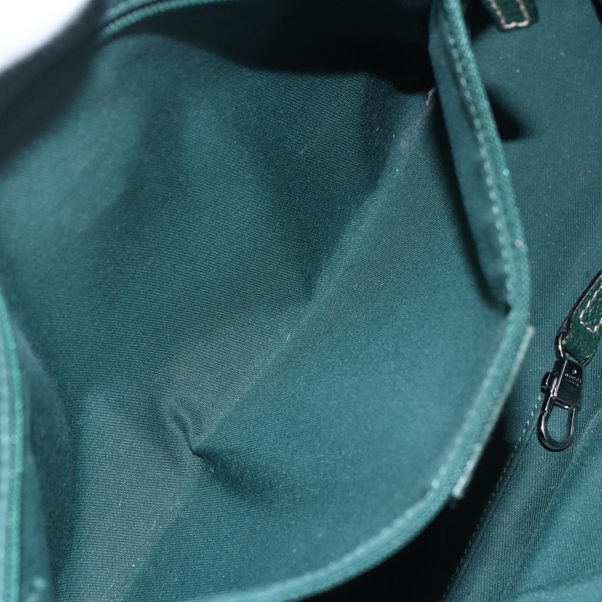 GUCCI GG Canvas Web Sherry Line Tote Bag Beige Red 145810 Auth 156911