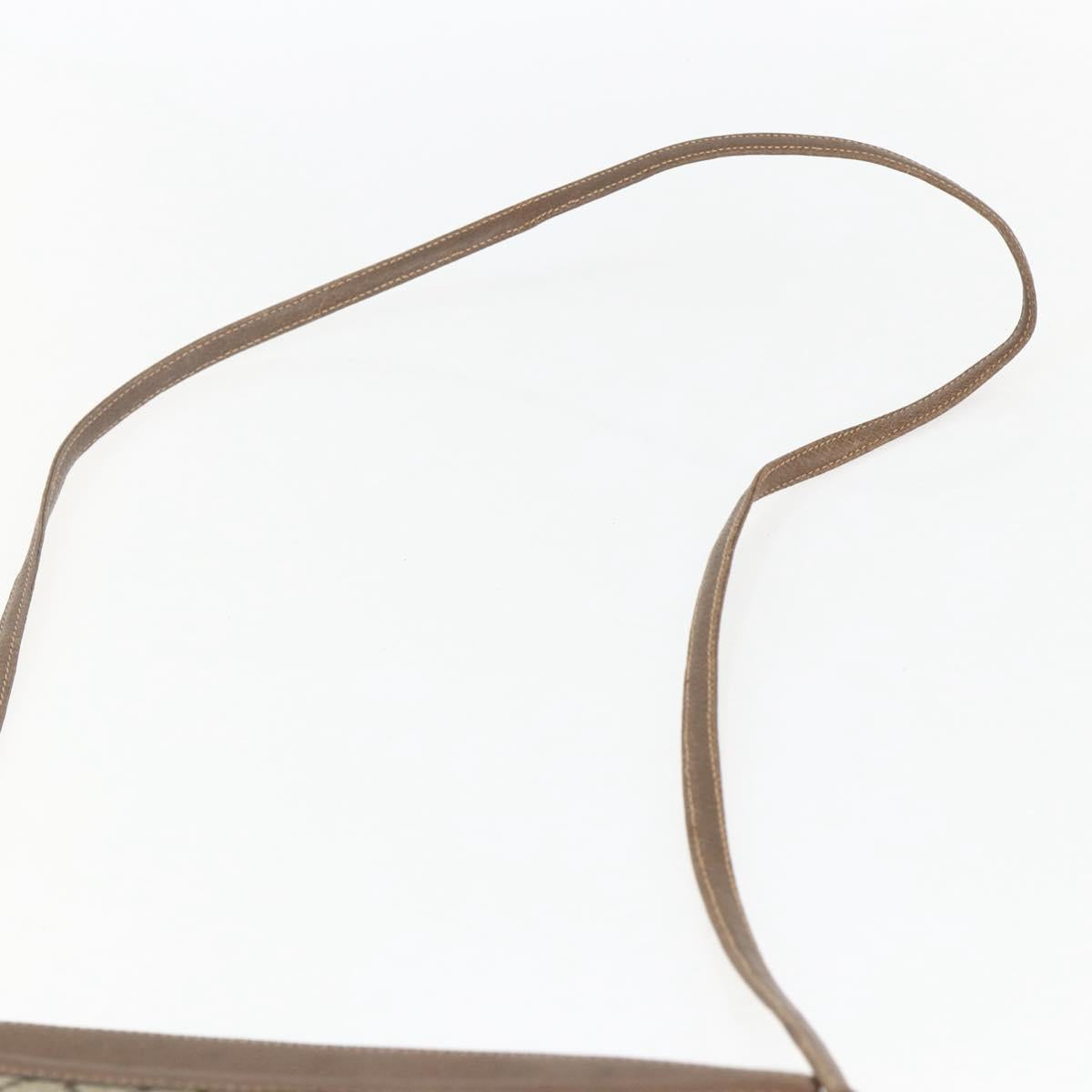 GUCCI GG Supreme Shoulder Bag PVC Beige 904 02 020 Auth 156924