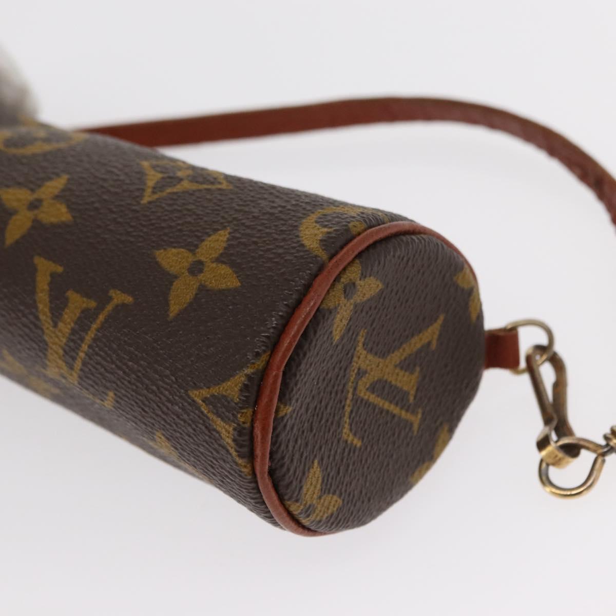LOUIS VUITTON Monogram Papillon Pouch LV Auth 156933