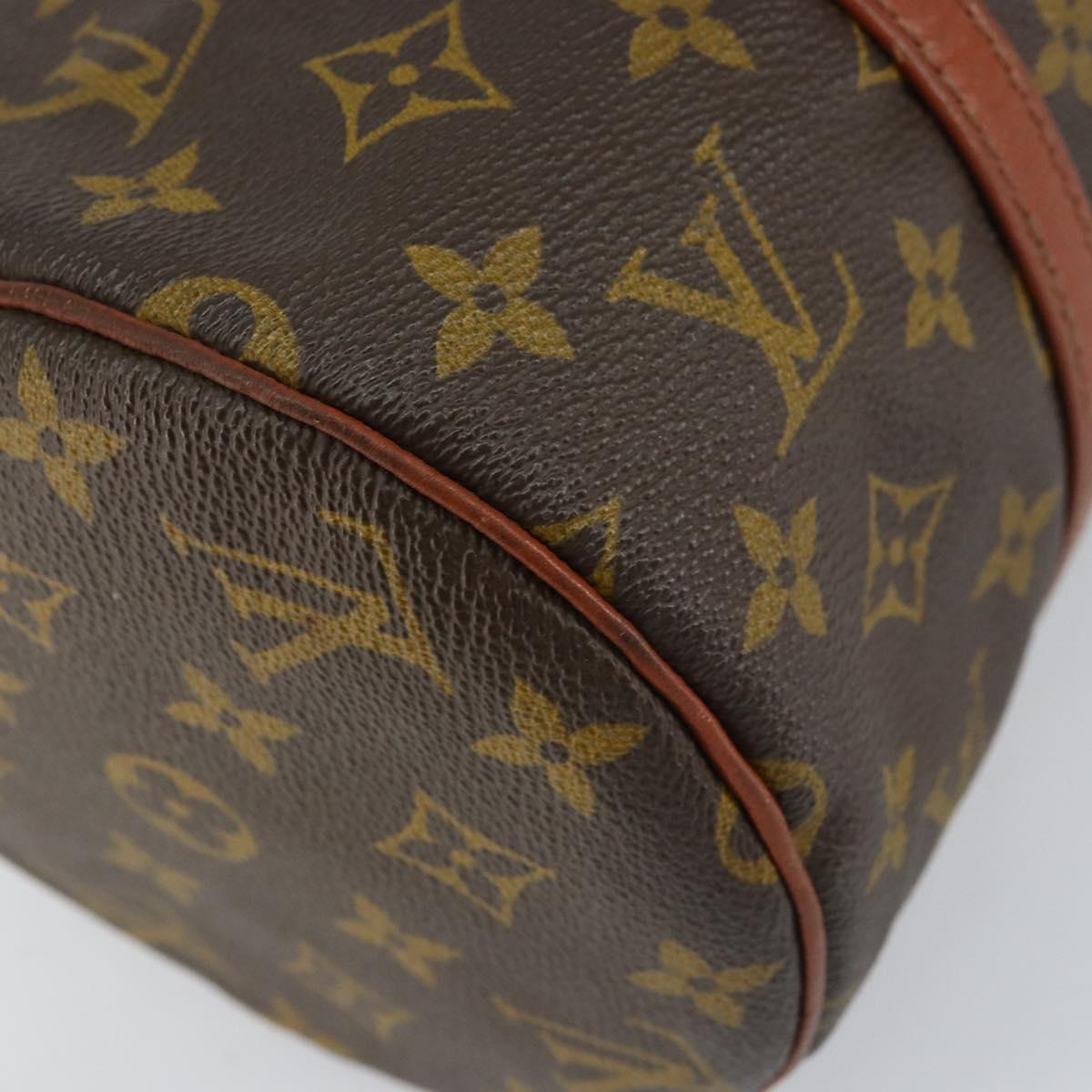 LOUIS VUITTON Monogram Papillon 30 Hand Bag M51385 LV Auth 156934