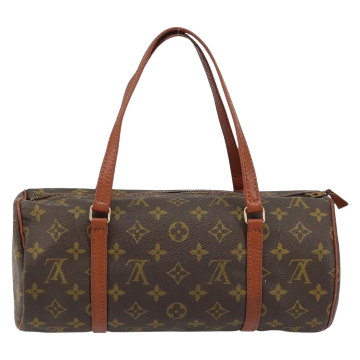 LOUIS VUITTON Monogram Papillon 30 Hand Bag M51385 LV Auth 156934