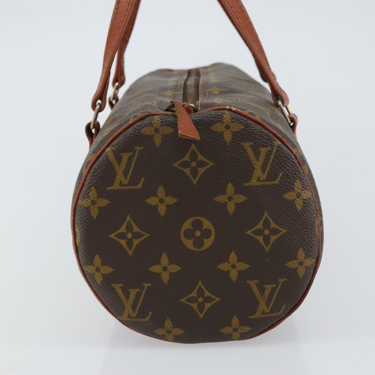 LOUIS VUITTON Monogram Papillon 30 Hand Bag M51385 LV Auth 156934