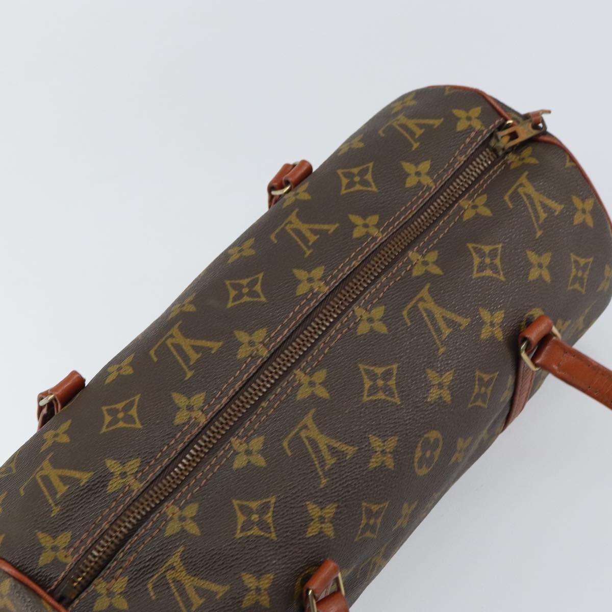 LOUIS VUITTON Monogram Papillon 30 Hand Bag M51385 LV Auth 156934