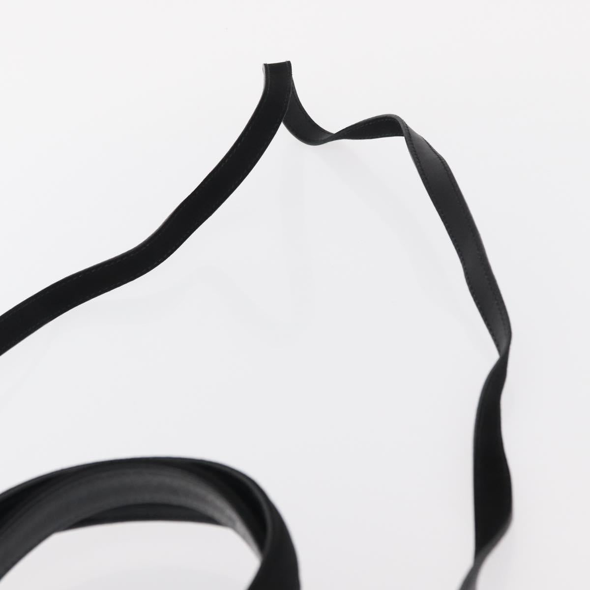 Salvatore Ferragamo Vala Hand Bag Suede 2way Black Gold Auth 156942