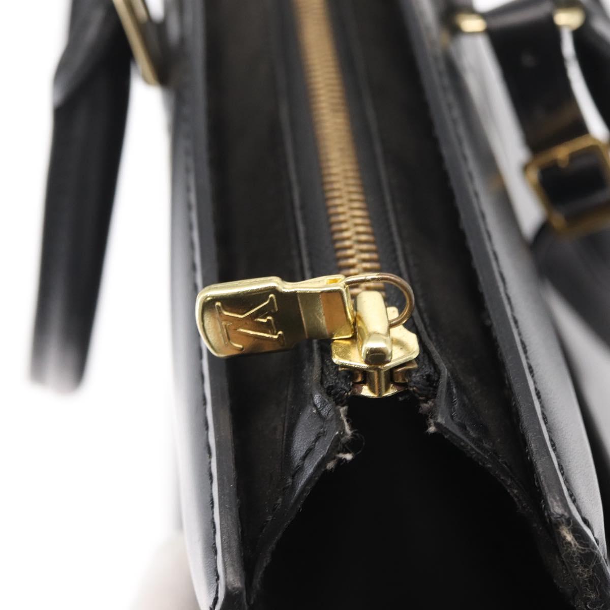 LOUIS VUITTON Epi Riviera Hand Bag Noir Black M48182 LV Auth 156949
