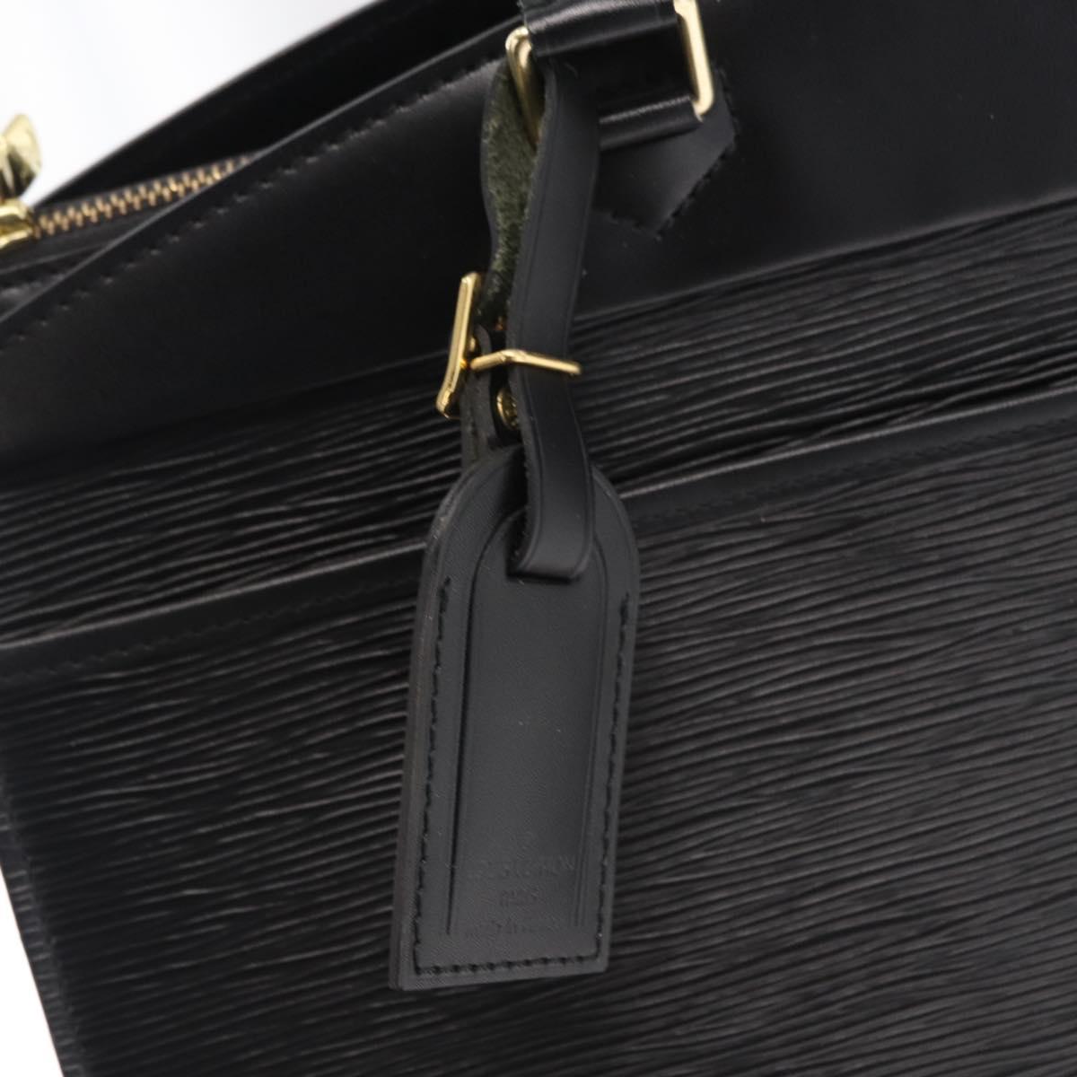 LOUIS VUITTON Epi Riviera Hand Bag Noir Black M48182 LV Auth 156949