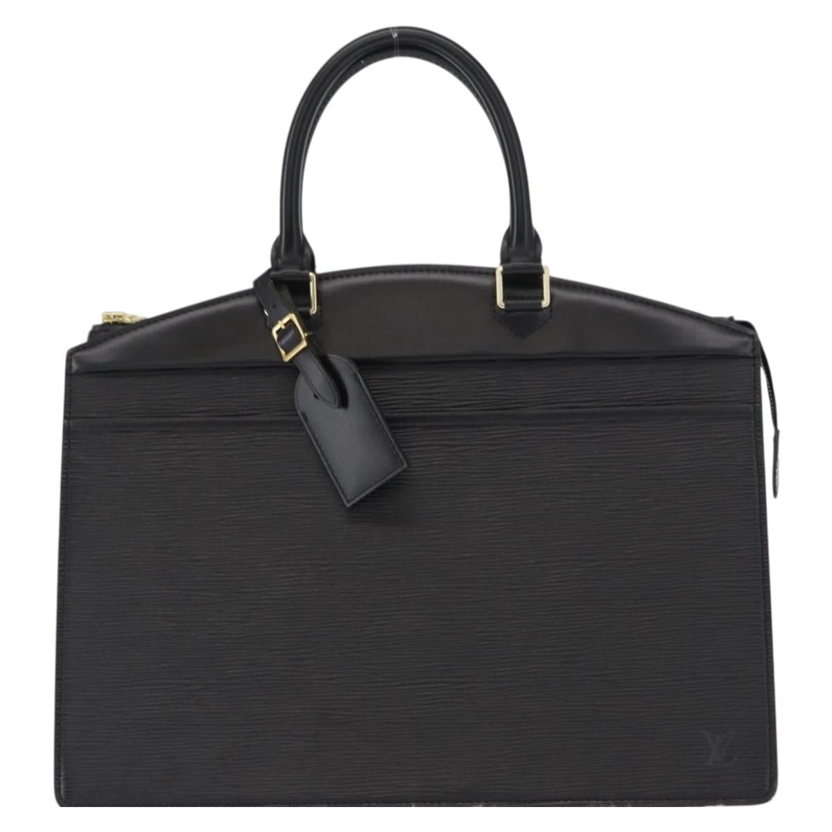 LOUIS VUITTON Epi Riviera Hand Bag Noir Black M48182 LV Auth 156949