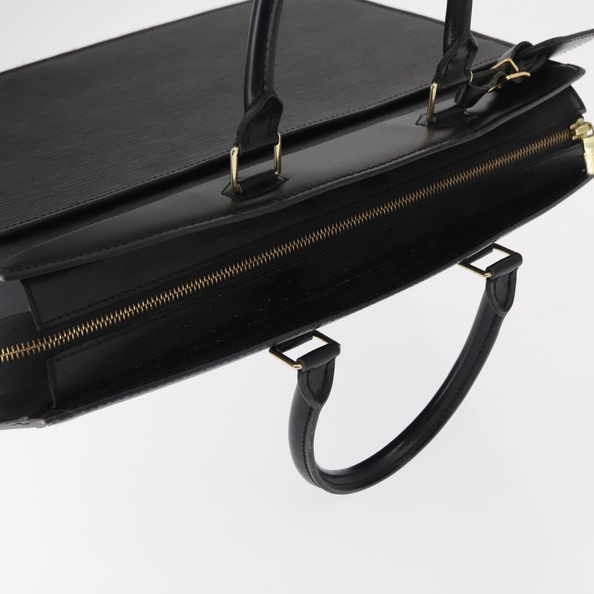 LOUIS VUITTON Epi Riviera Hand Bag Noir Black M48182 LV Auth 156949