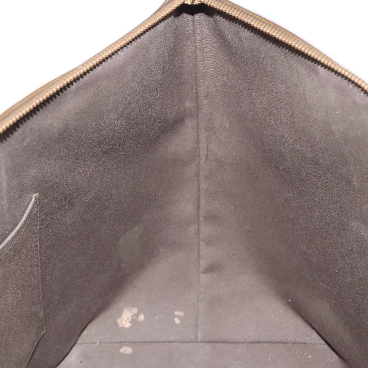 LOUIS VUITTON Vernis Bellevue GM Tote Bag Veil Bronze M93674 LV Auth 156951