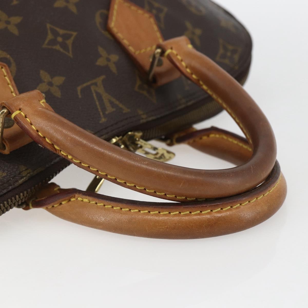 LOUIS VUITTON Monogram Alma Hand Bag M51130 LV Auth 156952