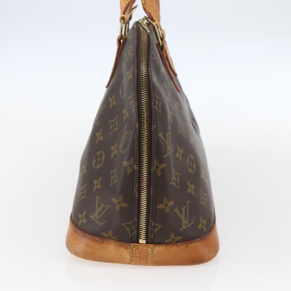 LOUIS VUITTON Monogram Alma Hand Bag M51130 LV Auth 156953