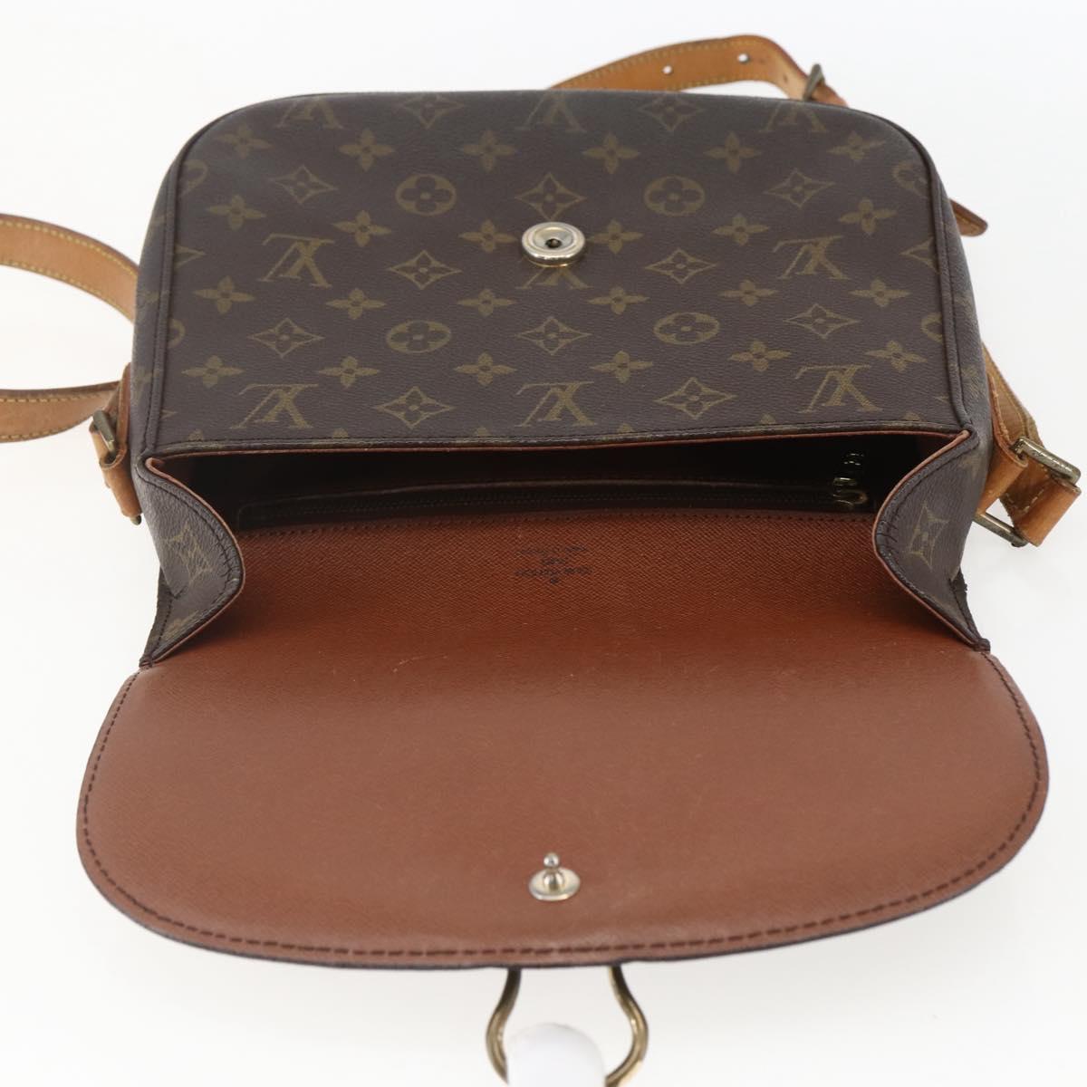 LOUIS VUITTON Monogram Saint Cloud GM Shoulder Bag M51242 LV Auth 156955