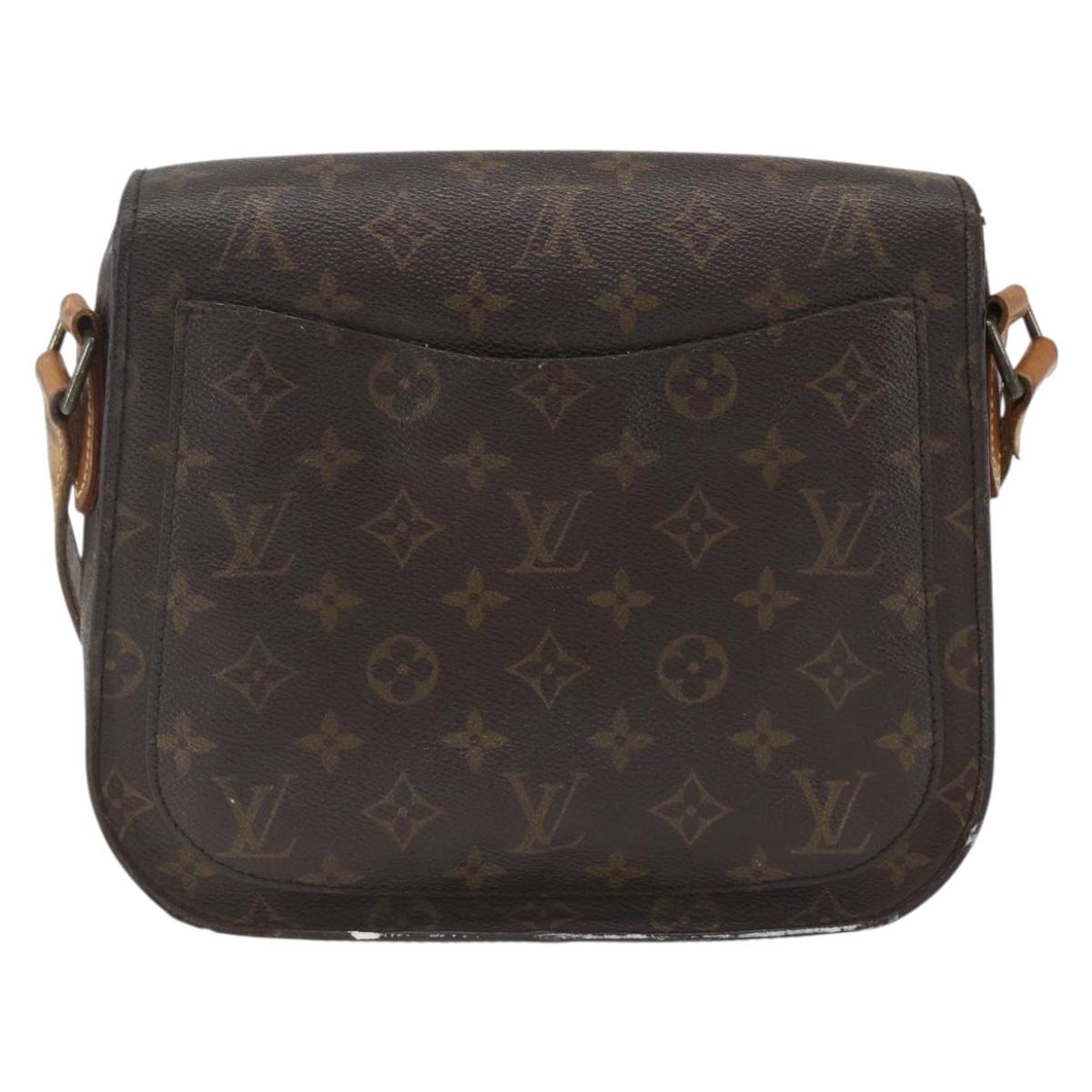 LOUIS VUITTON Monogram Saint Cloud GM Shoulder Bag M51242 LV Auth 156955