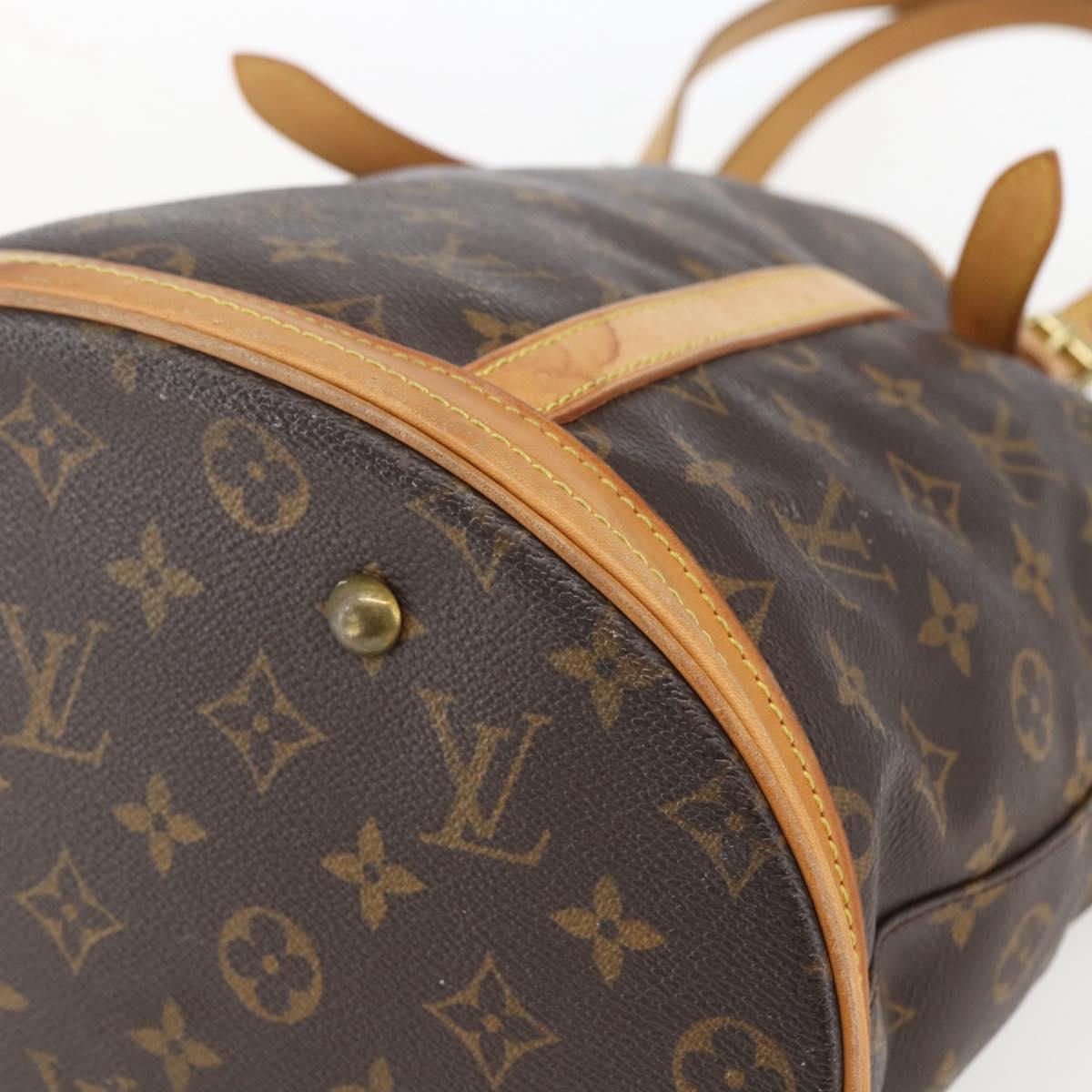 LOUIS VUITTON Monogram Bucket GM Shoulder Bag M42236 LV Auth 156957