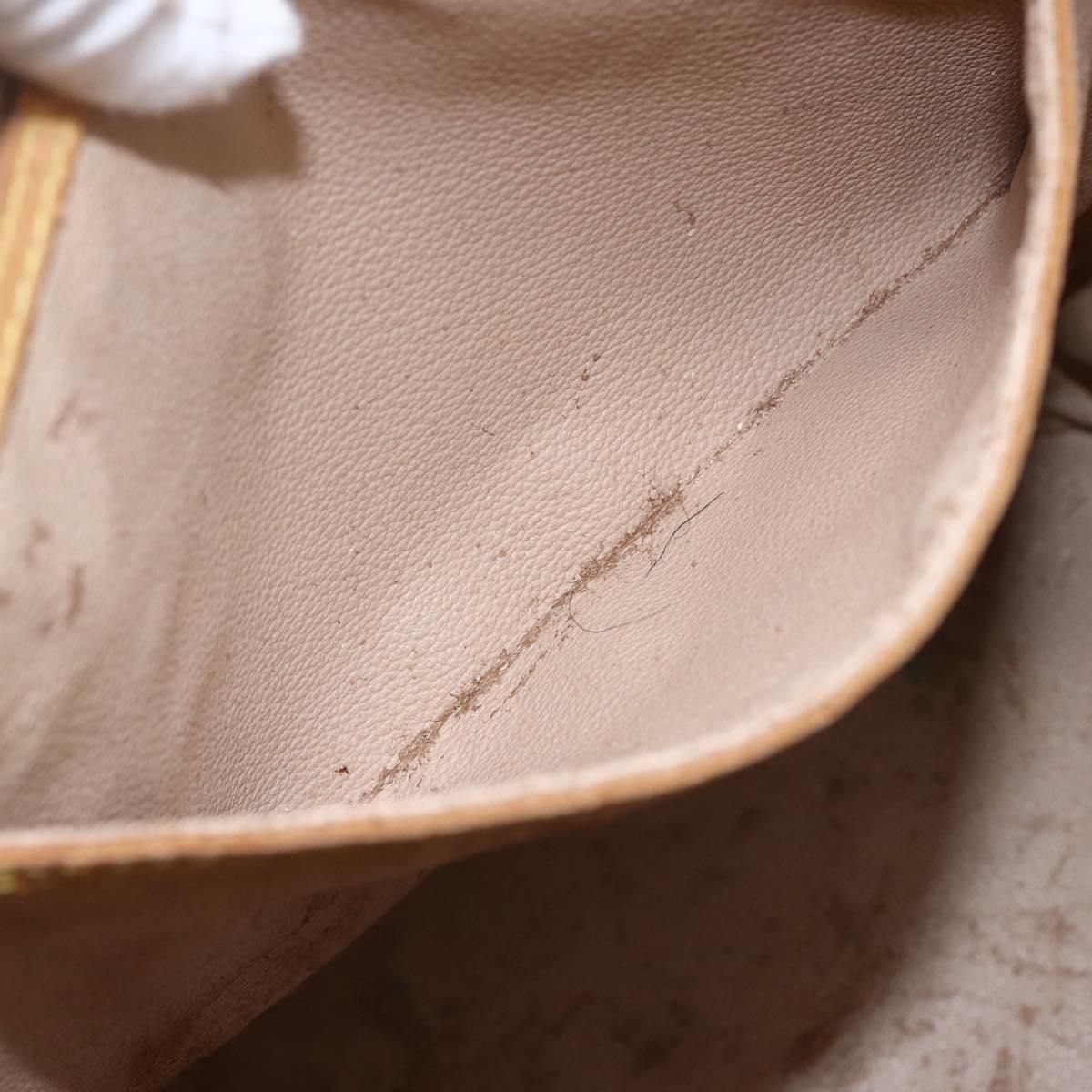 LOUIS VUITTON Monogram Bucket GM Shoulder Bag M42236 LV Auth 156957