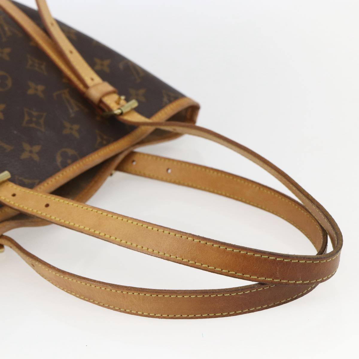 LOUIS VUITTON Monogram Bucket GM Shoulder Bag M42236 LV Auth 156957