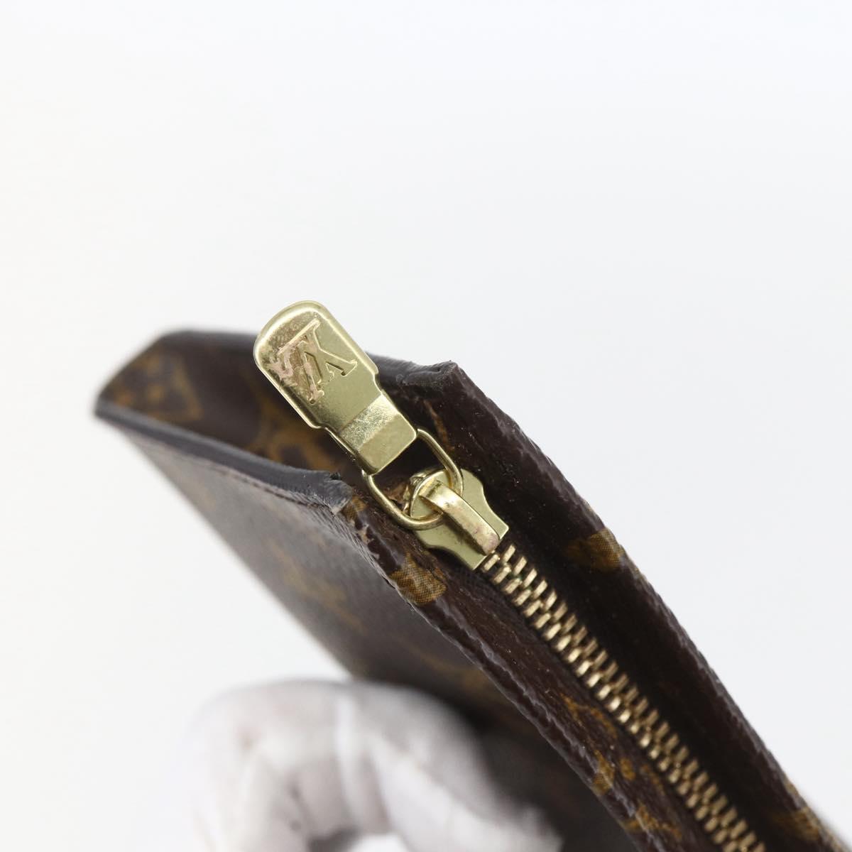 LOUIS VUITTON Monogram Bucket PM Accessory Pouch LV Auth 156958