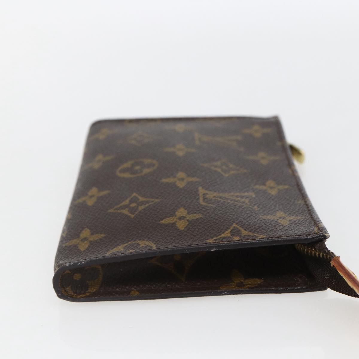 LOUIS VUITTON Monogram Bucket PM Accessory Pouch LV Auth 156958